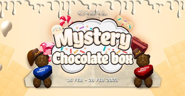 Cabal M Mystery chocolate box